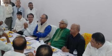 বাংলাদেশ ব্যাংকের গভর্নর কর্তৃক বেড়া ডায়াবেটিক হাসপাতাল পরিদর্শন।