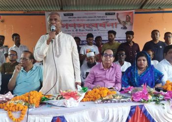 শালিখায় গণসংবর্ধনা অনুষ্ঠান।