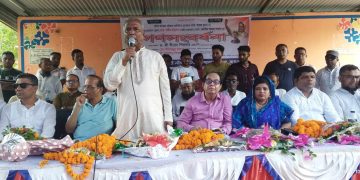 শালিখায় গণসংবর্ধনা অনুষ্ঠান।