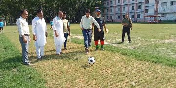 জাতির পিতা বঙ্গবন্ধু শেখ মুজিবুর রহমান জাতীয় গোল্ডকাপ ফুটবল টুর্নামেন্ট অনূর্ধ্ব- ১৭, ২০২৪, উদ্বোধন।