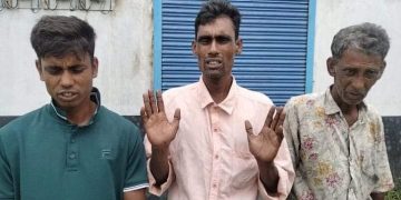 পাঁচবিবি মোহাম্মদপুর ইউনিয়নের নন্দীগ্রামে পৈত্রিক সম্পত্তি জোর করে দখলের চেষ্টা।