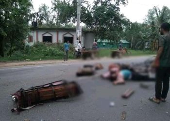 টাঙ্গাইলে প্রাইভেটকার-মাহিন্দ্রার মুখোমুখি সংঘর্ষে নিহত ২, আহত ৮