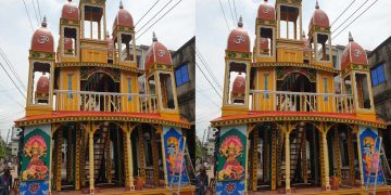 আজ ধামরাইয়ে ৪৪১ বছর পুরনো শ্রী শ্রী যশোমাধবের রথযাত্রা ।