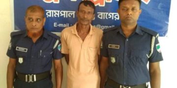 বাগেরহাটের রামপালে পুলিশের অভিযানে গাঁজাসহ গ্রেফতার- ১