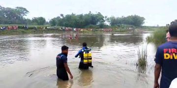 পাঁচবিবিতে নদীতে গোসল করতে নেমে মাদ্রাসা ছাত্র নিখোঁজ।