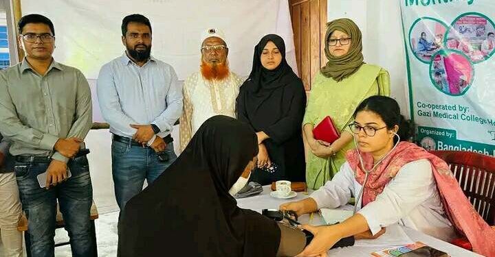 রামপাল পাওয়ার প্লান্টের উদ্যোগে বিনামূল্যে মেডিকেল ক্যাম্প।