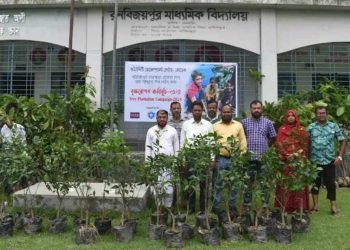 বাগেরহাটে কোডেকের বৃক্ষ রোপন কর্মসূচির উদ্বোধন।