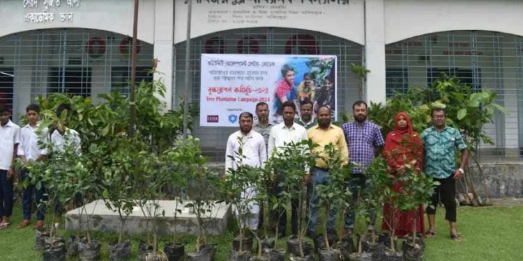 বাগেরহাটে কোডেকের বৃক্ষ রোপন কর্মসূচির উদ্বোধন।
