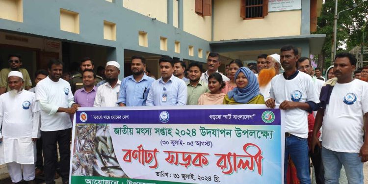 ধামরাইয়ে মৎস্য সপ্তাহ ২০২৪ উদযাপিত ।