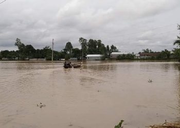 রৌমারীতে আবারও বন্যার আশংকা নিম্নাঞ্চল প্লাবিত। 