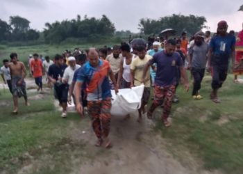 পাঁচবিবিতে নদীতে ডুবে নিখোঁজ মাদ্রাসা ছাত্রের ২দিন পর লাশ উদ্ধার ।