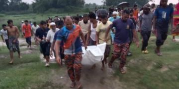 পাঁচবিবিতে নদীতে ডুবে নিখোঁজ মাদ্রাসা ছাত্রের ২দিন পর লাশ উদ্ধার ।