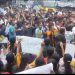 জয়পুরহাটে হিন্দু সম্প্রদায়ের বিক্ষোভ মিছিল ও সমাবেশ।