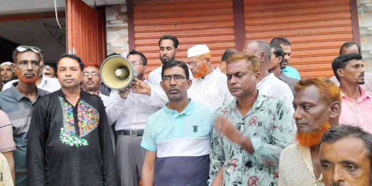 বাগেরহাট রামপালে বিএনপির শান্তি সমাবেশ।