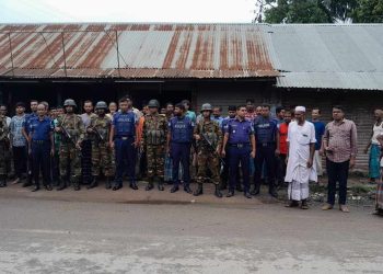 মাদারগঞ্জ মডেল থানা পুলিশ ৭ দিন পর কার্যক্রমে ফিরলো।