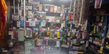 রামপাল তাপবিদ্যুৎ কেন্দ্রের পাশে হারুন মার্কেটে দোকান চুরি।