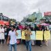 ভারতের পানিতে বাংলাদেশে বন্যার প্রতিবাদে মাধবপুরে বৈষম্যবিরোধী ছাত্রদের বিক্ষোভ মিছিল।