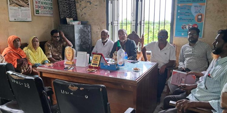 নাগরিক সেবায় ফিরেছেন মোরেলগঞ্জের খাউলিয়া ইউনিয়ন পরিষদ।