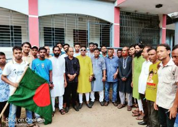 মাদারগঞ্জে ৬নং আদারভিটা ইউনিয়ন বিএনপির সমাবেশে শেখ হাসিনা ও মির্জা আজম এর ফাঁসির দাবি।