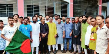 মাদারগঞ্জে ৬নং আদারভিটা ইউনিয়ন বিএনপির সমাবেশে শেখ হাসিনা ও মির্জা আজম এর ফাঁসির দাবি।