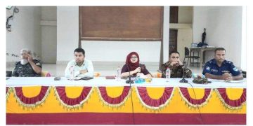 বাগেরহাটের রামপালে পুজা উদযাপন পরিষদের সাথে প্রশাসনের মতবিনিময় সভা।