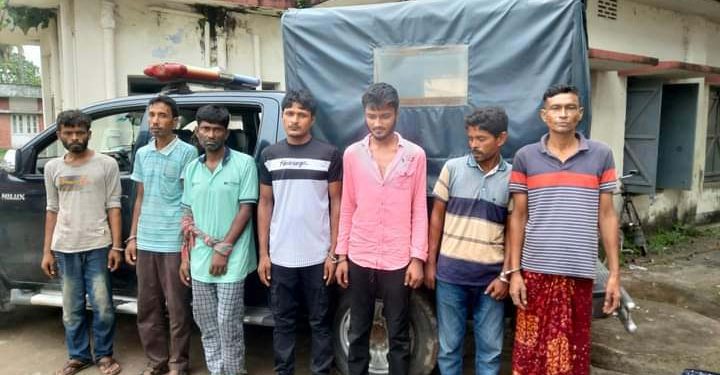 পাঁচবিবিতে ৭ মাদক সেবনকারী কে ভ্রাম্যমান আদালতের মাধ্যমে জেল অর্থদণ্ড। 