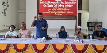 বাগেরহাটের রামপালে সুপেয় পানির দাবীতে এ্যাডভোকেসি সভা অনুষ্ঠিত ।