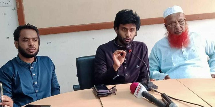 রামপালে মানবতা বিরোধী অপরাধ ট্রাইব্যুনালের প্রসিকিউটর গাজী তামিম হাসানের সাথে সাংবাদিকদের মতবিনিময় ।