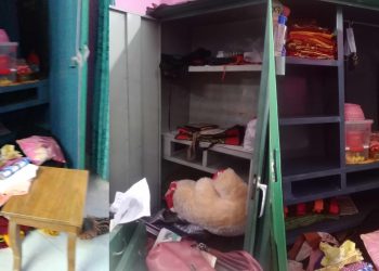 জামালপুরের মাদারগঞ্জে জহুরুল মাষ্টার দিলুর বাড়ীতে দিনেদুপুরে লুট ও ডাকাতি।