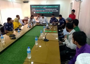 বেড়ায় আইন-শৃঙ্খলা কমিটির সভা অনুষ্ঠিত।