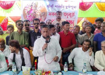 বাগেরহাটের রামপালে মল্লিকের বেড় ও বাঁশতলী ইউনিয়নের বিভিন্ন পূজা মন্ডপ পরিদর্শন করেন কৃষিবিদ শামিমুর রহমান শামীম।