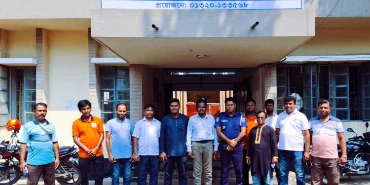 রৌমারীতে সাংবাদিকদের সাথে নবাগত ওসি’র মতবিনিময় সভা।