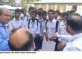 ছাত্রদের তোপের মুখে বাগেরহাটের জেলা প্রশাসক এবার বাগেরহাটের ডিসির প্রত্যাহারের দাবীতে ছাত্রদের মানব বন্ধন।