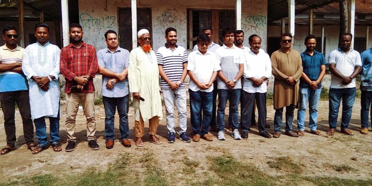 রৌমারী স্মৃতি বিজরিত অঞ্চল পরিদর্শন ।