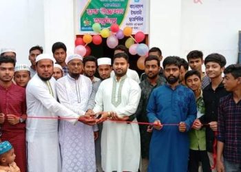 জয়পুরহাটের পাঁচবিবিতে ছাত্র শিবিরের অফিস উদ্বোধন।