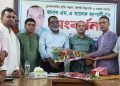 চুনারুঘাট প্রেসক্লাবের বিশিষ্ট সমাজসেবক এমএ মালেক কে সংবর্ধনা।