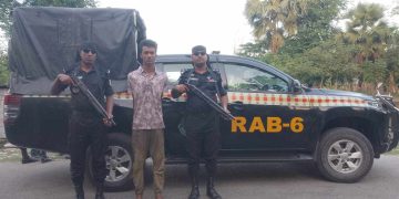 বাগেরহাটের শরণখোলা থেকে যশোরের জামায়াত  নেতা হত্যা মামলার প্রধান আসামি “স্বরন”গ্রেফতার।