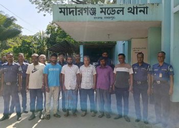 জামালপুরের মাদারগঞ্জ উপজেলা আওয়ামীলীগ  নেতাসহ নাশকতা মামলায় আটক ৬ 