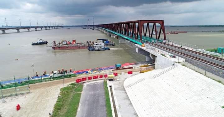 যমুনা রেল সেতুর উদ্বোধন জানুয়ারিতে।