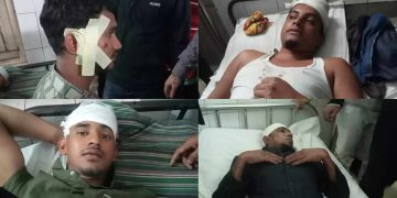 বাগেরহাটের মোল্লাহাটে বিএনপির কর্মী সমাবেশে প্রতিপক্ষের হামলায় অর্ধশত আহত।