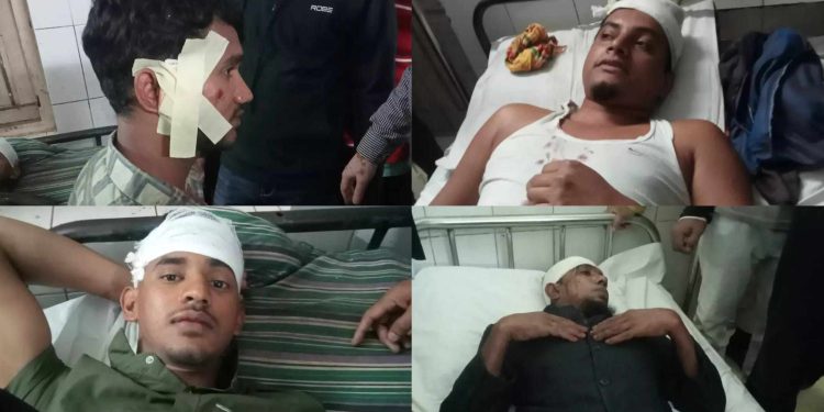 বাগেরহাটের মোল্লাহাটে বিএনপির কর্মী সমাবেশে প্রতিপক্ষের হামলায় অর্ধশত আহত।