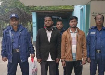 জামালপুরের মাদারগঞ্জে নাশকতা মামলায় আওয়ামী লীগ ও যুবলীগের ২ নেতা  আটক।