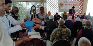 বিজয় দিবস উপলক্ষে মুক্তিযোদ্ধাদের সম্মানে বেড়ায় সংবর্ধনা অনুষ্ঠান।