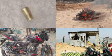 কুষ্টিয়া ভেড়ামারায় বালু মহল দখল নিতে সন্ত্রাসীদের গুলিবর্ষন মারধর ও ১৮টি মোটর সাইকেল ভাংচুর।