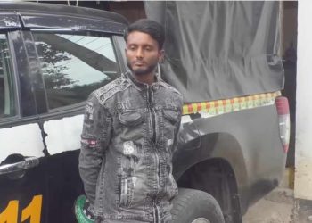 চাঁদপুরে জাহাজে ৭ জনকে কুপিয়ে হত্যার আসামি বাগেরহাট থেকে আটক ইরফান।