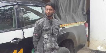 চাঁদপুরে জাহাজে ৭ জনকে কুপিয়ে হত্যার আসামি বাগেরহাট থেকে আটক ইরফান।