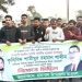 রামপালে কেন্দ্রীয় বিএনপি নেতা শামীমকে নিয়ে অপপ্রচারের অভিযোগে ছাত্রদলের বিক্ষোভ।