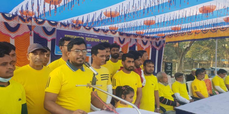 জামালপুরের মাদারগঞ্জে অনুষ্ঠিত হলো ম্যারাথন-২০২৪