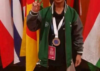 কাতারে আন্তর্জাতিক গণিত প্রতিযোগিতায় লামা উপজেলার কোয়ান্টাম কসমো স্কুলের ছাত্র উছাইওয়াং এর রৌপ্য জয়।