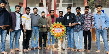 মহান বিজয় দিবস উপলক্ষে নিউ লাইফ ব্লাড ব্যাংক এর পক্ষে শহীদের প্রতি পুস্পস্তবক অর্পণ।